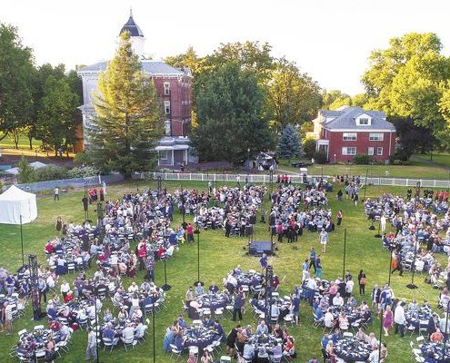 Diners at the International Pinot Noir Celebration